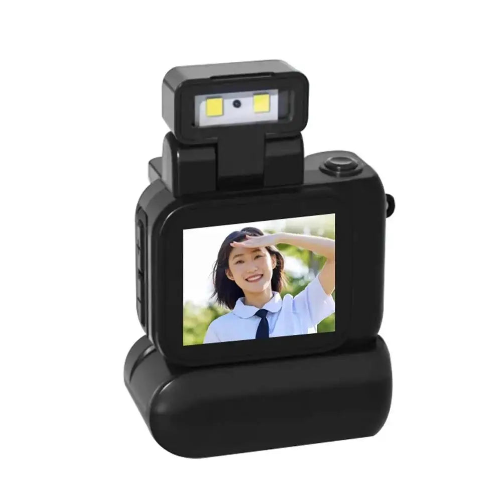 Mini Monoreflexes Style Camera Cmos With Flash Lamp And Battery Dock Portable Video Recorder Dv 1080p With Lcd Screen New